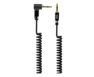 SILVER MONKEY Kabel Jack 3.5mm (kątowy) spiralny 1,5m SMA095 - 1047746 - zdjęcie 1